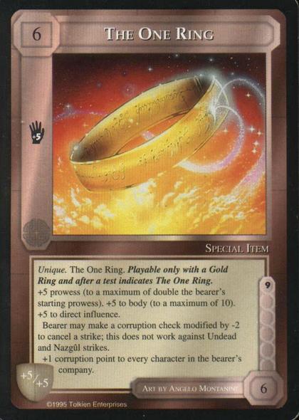 The One Ring Lidless Eye Middle-Earth CCG MECCG MELE